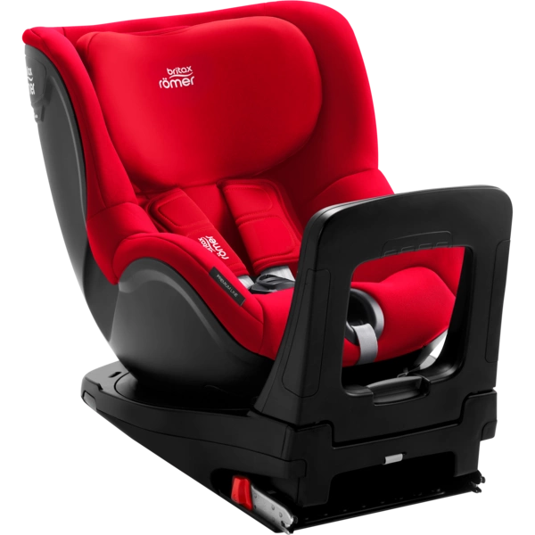 BRITAX ROMER Dualfix M i-size Fire Red obrotowy fotelik 61-105cm
