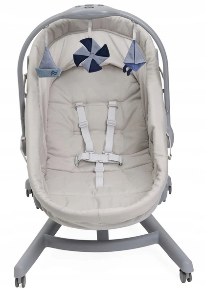 BABY HUG PRO 5w1 leżaczek kołyska łóżeczko krzesełko do karmienia