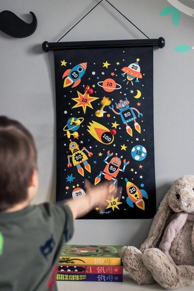 Janod – Magnetyczna gra w rzutki Roboty