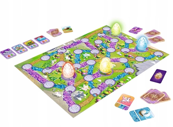 TREFL 02280 gra rodzinna MEGAJAJA UNICORNS jednorożec