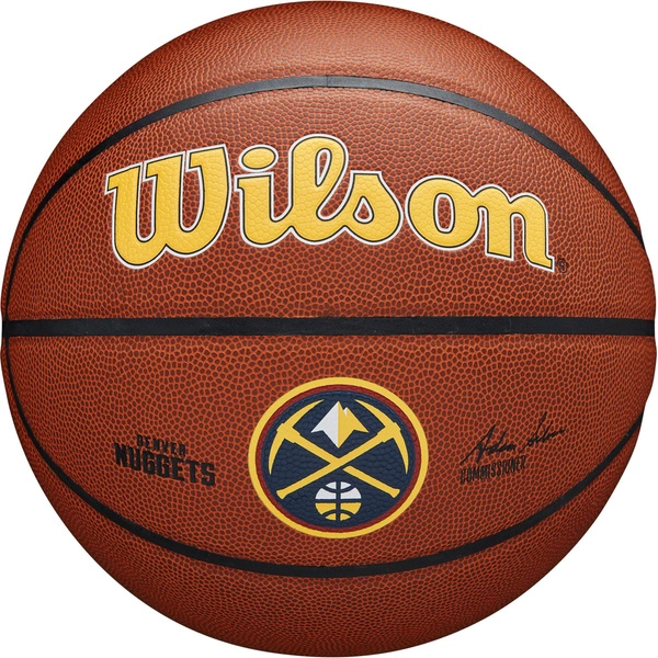 WILSON DENVER NUGGETS NBA Team Alliance 7 Piłka do koszykówki