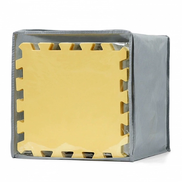 Kinderkraft LUNO Duża Mata Piankowa Puzzle Yellow