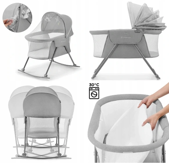 Bujaczek Kinderkraft Lovi 3w1 Leżaczek Kołyska