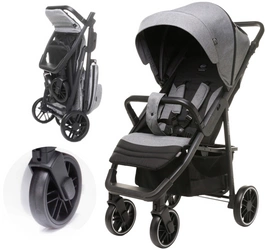 NOWY Wózek spacerowy 4BABY MOODY XXII lekki składany do 22 kg