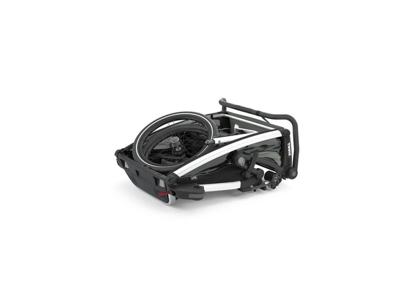 Przyczepka rowerowa dla dziecka - THULE Chariot Lite 2 - Agave-Black