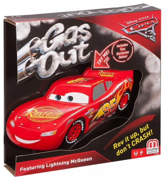MATTEL CARS 3 AUTA GRA GAZUJĄCY ZYGZAK FFK03