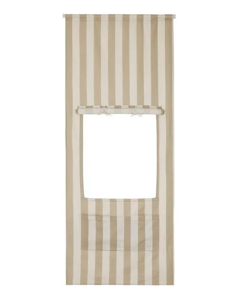Kid's Concept - Kotara na drzwi do zabawy w teatrzyk/sklep - Stripe beige
