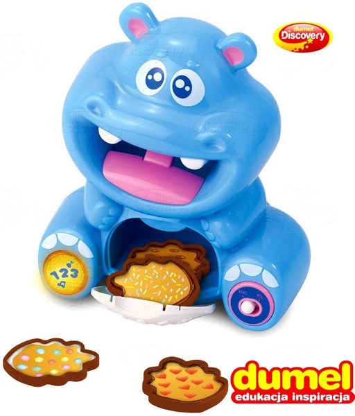 DUMEL Ciasteczkowy Hipcio Interaktywny Liczy 42297