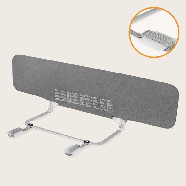 Barierka bramka do łóżka składana PRZENOŚNA + TORBA 150cm Lionelo Lora XL