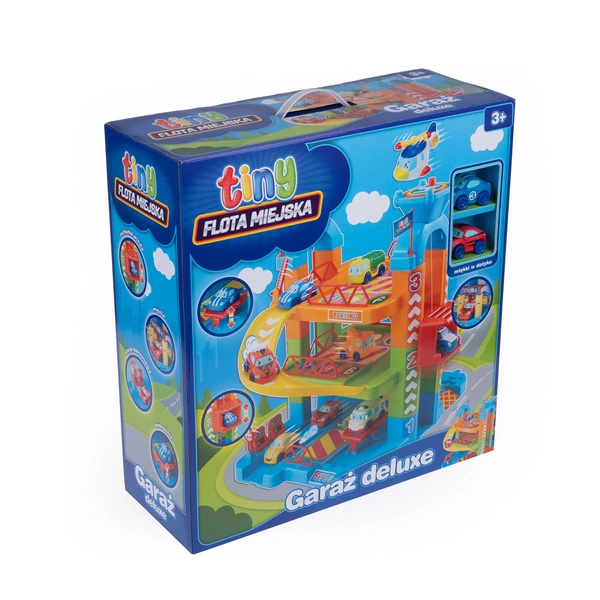 DUMEL Flota Miejska Tiny Garaż Deluxe + 2 autka