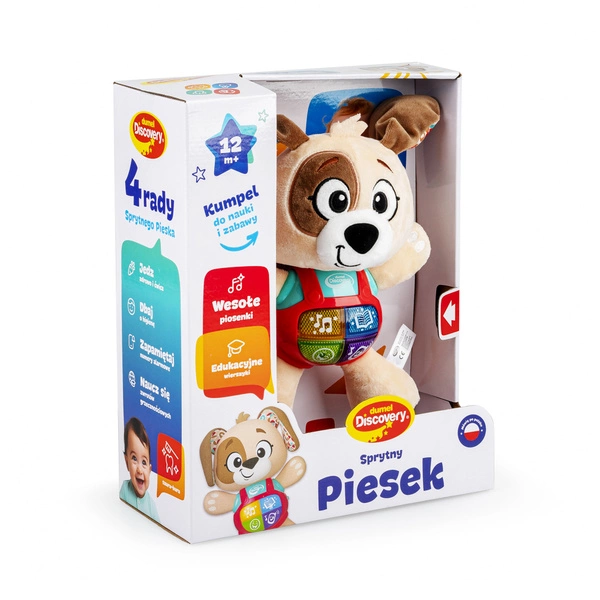 DUMEL SPRYTNY PIESEK wesoły bystry zabawka dla dzieci mówi po polsku