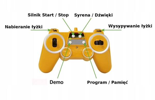 CARRERA GO RC CAT 950M koparko ładowarka zdalnie sterowana