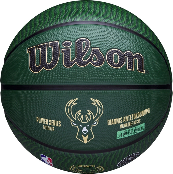 WILSON Player Icon Giannis Antetokounmpo Milwaukee Bucks 7 piłka do koszykówki
