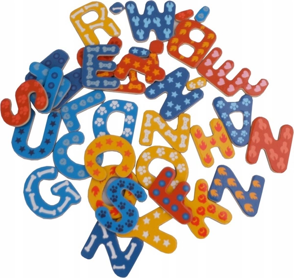 Tablica dwustronna drewniana magnetyczna PSI PATROL kredowa + literki