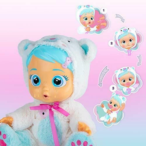 CRY BABIES Chora płacząca lalka KRISTAL Crybabies