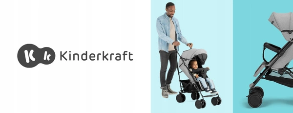 SIESTA Kinderkraft Wózek spacerowy parasolka 22 kg