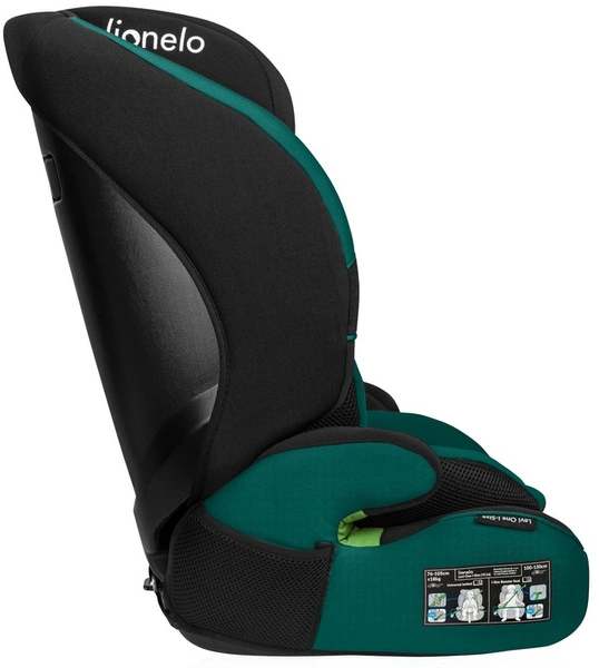 Fotelik samochodowy 76-150cm szerokie siedzisko 9-36kg Lionelo LEVI I-SIZE