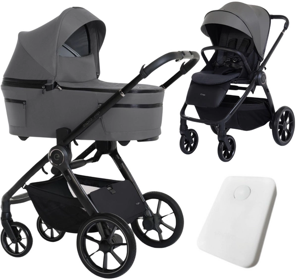 ESPIRO YOGA 117 GRAY ZEN VOICE 2025 wózek spacerowy gondola 2w1 akcesoria