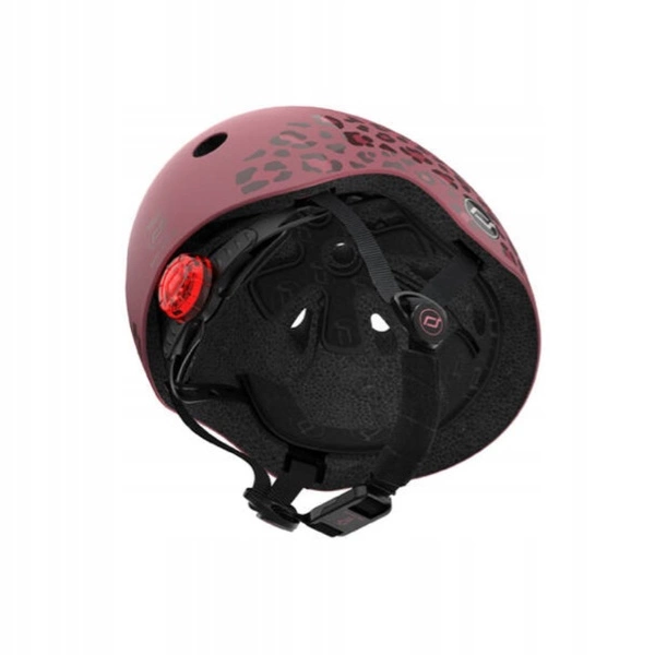 SCOOT AND RIDE KASK XXS-S dla dzieci regulacja LED