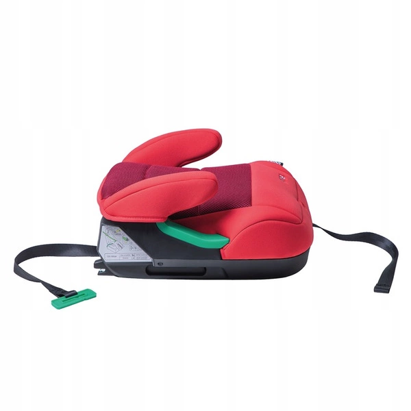 SORINO ERIS Fotelik BOOSTER Podstawka siedzisko ISOFIX czerwona 125-150 cm