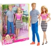 BARBIE Lalka + Ken zestaw prezentowy 2 lalki DHL76