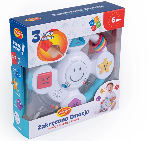 Dumel Zakręcone Emocje kierownica kolory 6m+