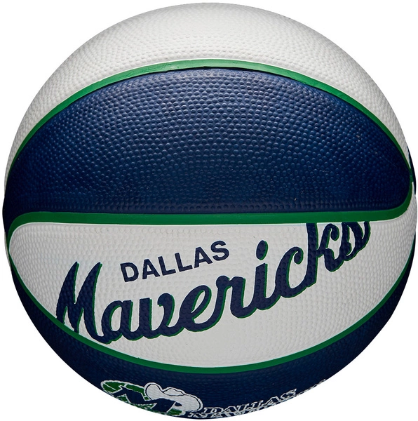 WILSON Dallas Mavericks Retro Mini Piłka do koszykówki