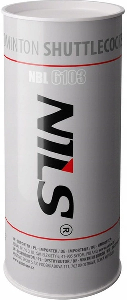 NILS Lotki do badmintona kolorowe NBL6103 3 sztuki