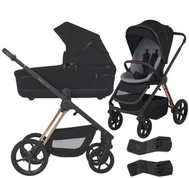 ESPIRO MILOO Wózek spacerowy spacerówka gondola 2w1 + adaptery do fotelika