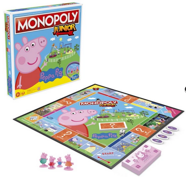 HASBRO Junior Świnka Peppa gra rodzinna polska wersja