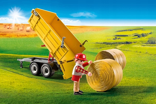 Playmobil 9317 Wielki traktor z przyczepą