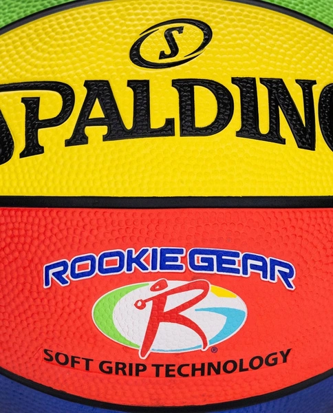 SPALDING ROOKIE Gear multikolor JUNIOR 5 Piłka do koszykówki