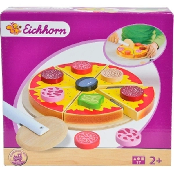 EICHORN Drewniana Pizza do Krojenia Dodatki 3730