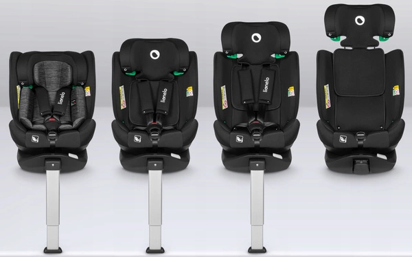 LIONELO BRAAM fotelik samochodowy obrotowy 360 przód tył 40-150 cm I-SIZE