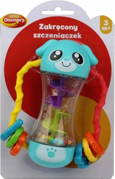 DUMEL grzechotka zakręcony szczeniaczek