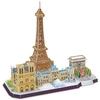 CUBIC FUN puzzle 3D city line Paris Paryż wieża Eiffla 114 elementów 