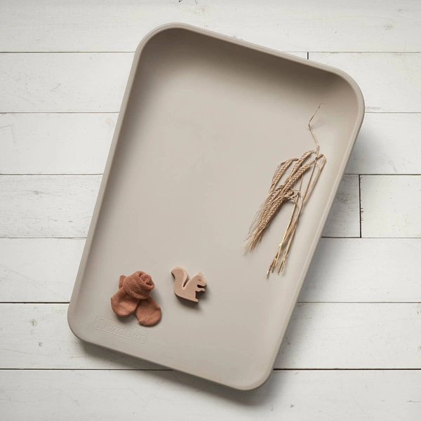 LEANDER - mata do przewijania MATTY™, cappuccino