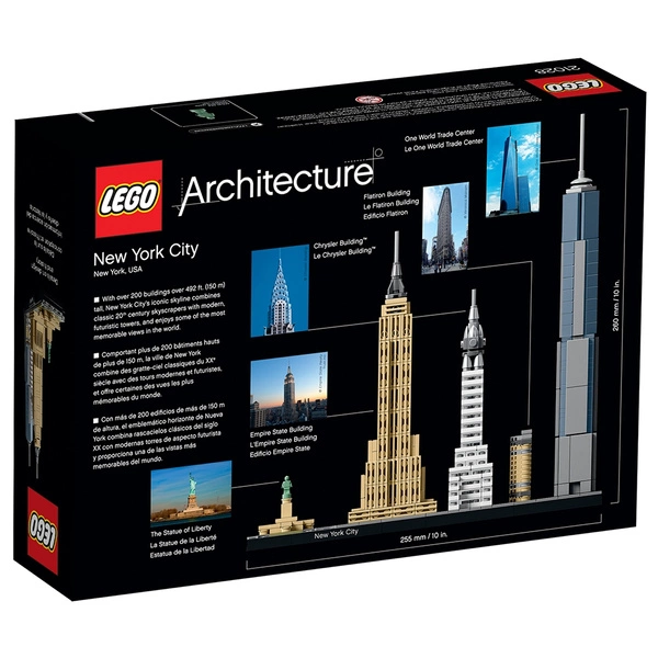 LEGO KLOCKI ARCHITEKTURA Architecture New York Nowy Jork 21028