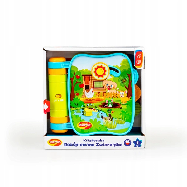 Dumel książeczka rozśpiewane zwierzątka Mówi w Języku Polskim