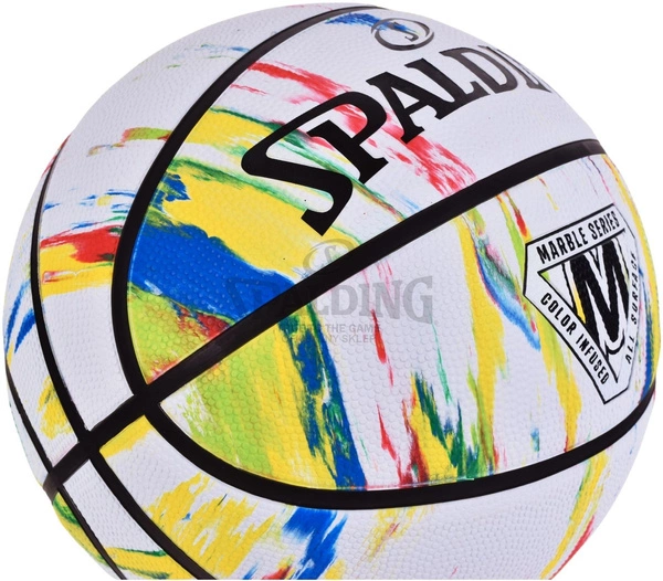 SPALDING Marble Outdoor Piłka do koszykówki 7