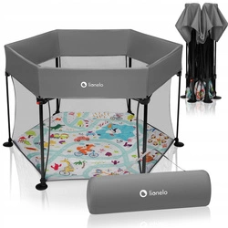 Kojec dla dziecka DUŻY SKŁADANY + torba Lionelo Roel