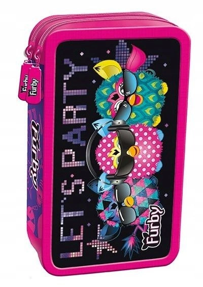 Majewski Piórnik Podwójny Furby Disco+ wyposażenie