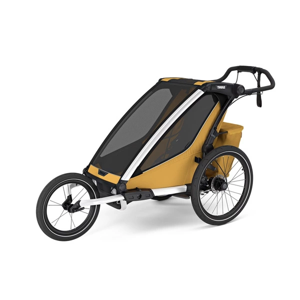 Przyczepka rowerowa dla dziecka, pojedyncza - Thule Chariot Sport 2 G3 - Natural Gold