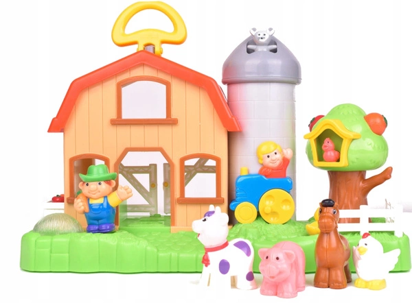 DUMEL Odkrywcza Farma Zabawka Interaktywna mówi pl