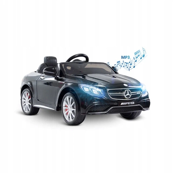 Mercedes-Benz S63 AMG auto pojazd na akumulator pilot 2 silniki