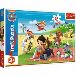TREFL Puzzle Maxi Zabawa na kocu Psi Patrol 24el Układanka 14346 3+