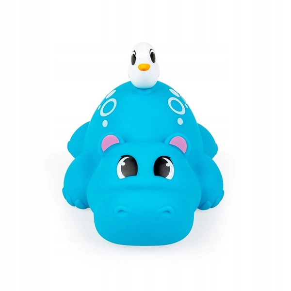 Zabawka do kapieli PŁYWAJĄCY Wodny Hipopotam do wody wanny 12m+ Dumel