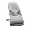 BABYBJORN - leżaczek BLISS 3D Jersey - Jasny Szary + Zabawka BALANCE - Soft Friends