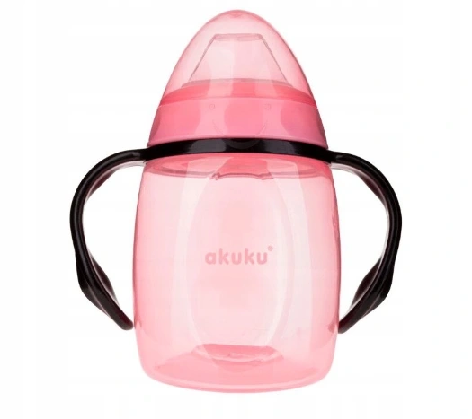 AKUKU Kubek niekapek z miękkim ustnikiem 280ml
