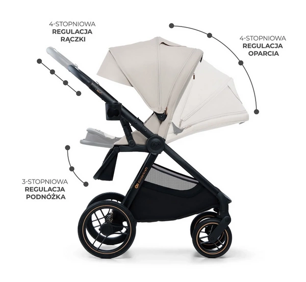 Kinderkraft NEA 2 Wózek dziecięcy wielofunkcyjny 2w1